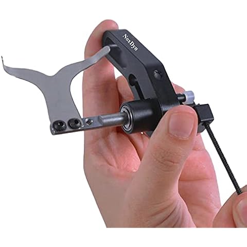 LightingU Drop Away Arrow Rest Right Hand for Bow Outdoor (Fox Black) Cover