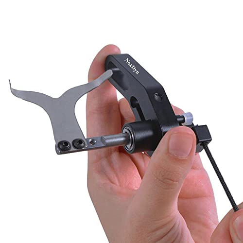 LightingU Drop Away Arrow Rest Right Hand for Bow Outdoor (Fox Black)