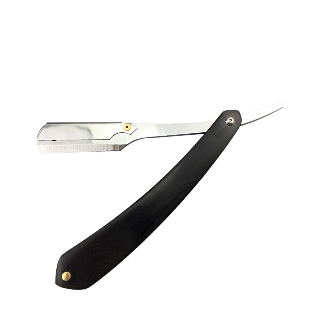 FOMIYES 2 Pz rasoio manuale per uomo rasoio portatile shaver face razor vintage da barba in metallo manuale sicuro sicuro da uomo Coltello peloso Bambù