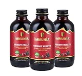 Immunia Urinary Health. Cranberry & Elderberry Concentrate. Natural. Delicious Taste. 5 ml/Day (3 Bo
