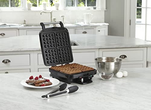 Cuisinart 4-Slice Belgian Waffle Maker, Stainless Steel/Black, WAF-150P1 7 Cuisinart 4-Slice Belgian Waffle Maker, Stainless Steel/Black, WAF-150P1 - Image 6