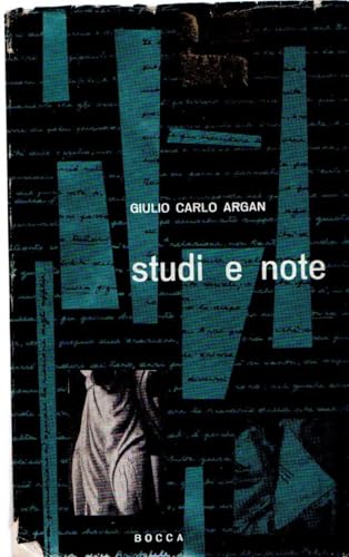  Studi e note.