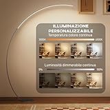 Zoom IMG-2 homcom lampada da terra ad Zoom IMG-2 homcom lampada da terra ad