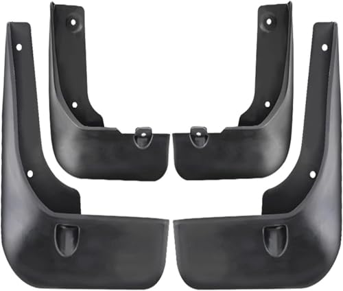 Garde-boue pour Toyota Camry 2015-2017 en ABS noir résistant - Jeu complet de 4 pièces avant arrière
