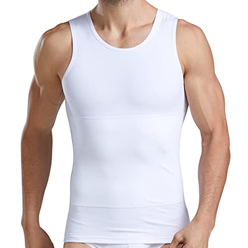 Haut de vêtement élastique hommes chemise gainante pour retrouver confiance