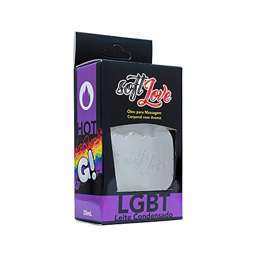 Óleo Para Massagem Corporal com Aroma G! Leite Condensado Hot 30Ml, Soft Love