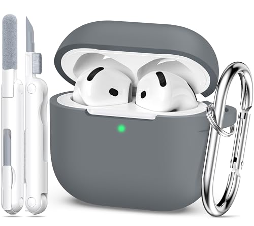 Coque AirPods 4 absorbant les chocs avec kit de nettoyage complet