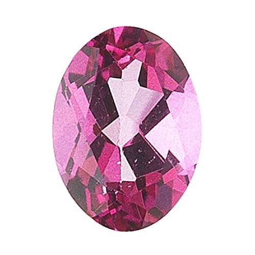 10X8 Mm Aa Oval Mystic Pink Topaz (1 Pc) Loose Gemstone #TOP10