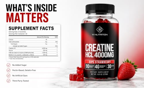 Yi Nutrition Creatine HCL Gummy