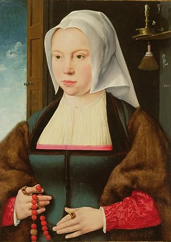 Peinture sur toile Nordique Joos Van Cleve pour chambre à coucher épurée