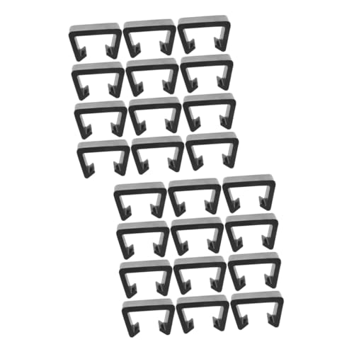 POPETPOP 24 Peças Slot Para Cartão De Sofá Rattan Cadeiras Ao Ar Livre Prendedor Para Clipes De Móve