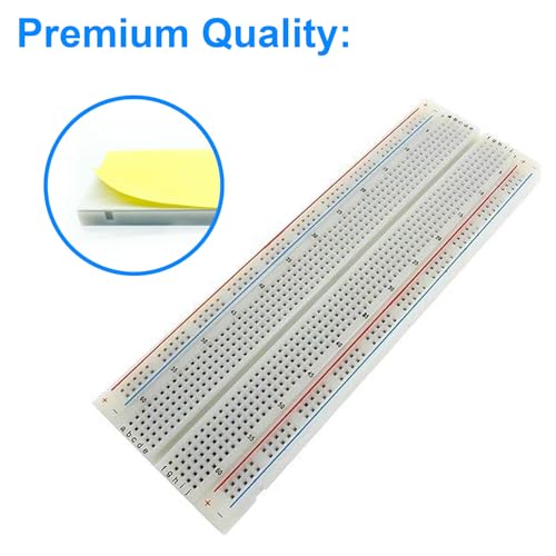 California JOS 1 PCS Breadboard 830 Point Solderless Prototype PCB Board Kit for Arduino Proto Shield Distribution Connecting Blocks - Image 4
