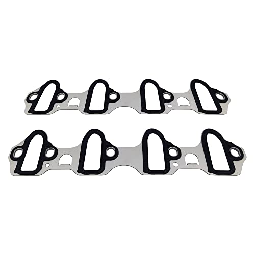 Image of Parts Flow Aluminum Intake Manifold Gasket For 99-15 Chevrolet GMC Cadillac 4.8 5.3 6.0 6.2