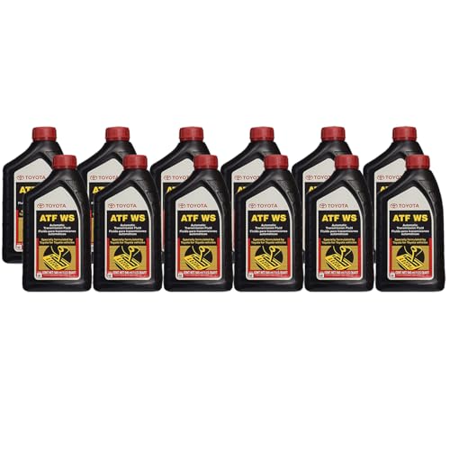 Genuine OEM ATF WS 12 Quarts Automatic Transmission Fluid (12x1 qt) For Toyota Lexus