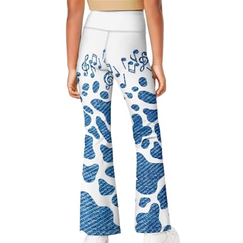Hawapod Girls Bell Bottom Pants Dance Bootcut Pants Comfort High Waisted Butt Lift Flare Yoga Pants4