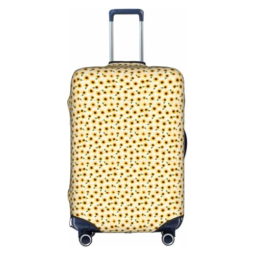 Housse de valise imperméable tournesol L contre les rayures à l'aéroport