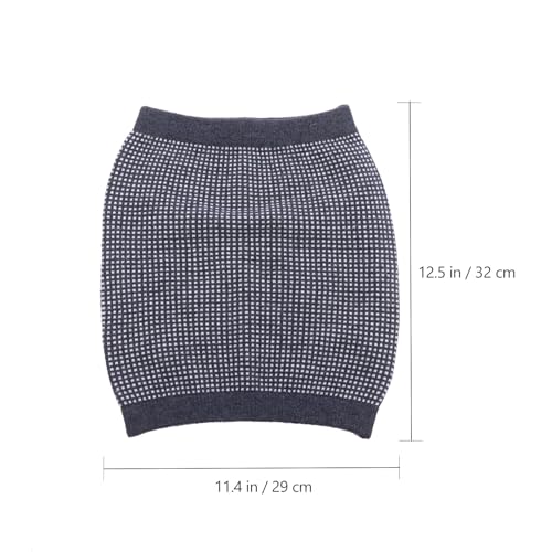 Faja lumbar elástica Luxshiny XL gris con soporte y calentador miniatura 2