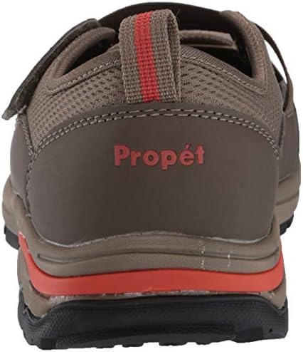 Propét Women's Poppy Hiking Shoe, Khaki/Burnt Orange, 6 Wide US | Image 2