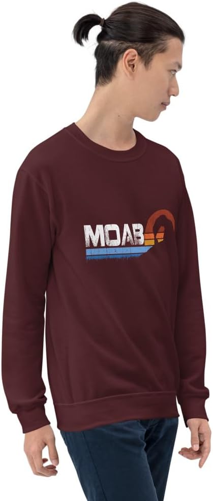 Vintage Arches National Park Mountain Moab Unisex Sweatshirt - NPT061ALL