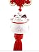 Feng Shui Lucky Cat Ceramic Pendant Japanese Maneki Neko Charm Hanging for Wealth Fortune by Novelty House
