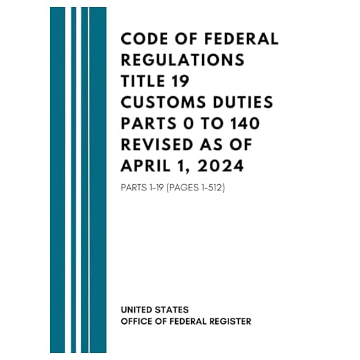 How to ship luggage for a trip Code Of Federal Regulations Title 19 Book