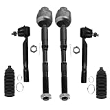 Front Inner Outer Tie Rod End w/Boot for Ni… product image