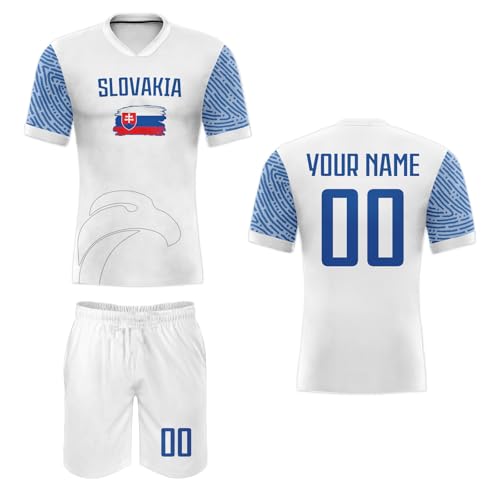 Custom 24/25 National Soccer Team Jersey Set Training Shirts and Shorts Personalized Name Number Logo Outfits for Men Women Youth Kid Fans Gifts