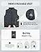 Outdoor Ventures Herren Packbare Steppweste Outdoor Übergangswesten Gefütterte Hybrid Sportwesten für Männer Laufen Golf Wandern Reiten Schwarz L