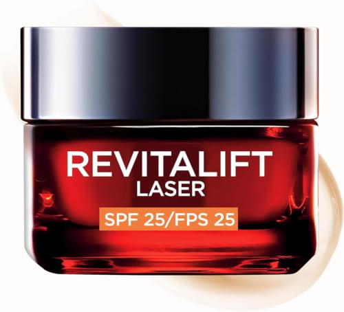 L'Oréal Paris Revitalift Laser Crema SPF25 Nº1 AntiEdad y AntiManchas, 50ml