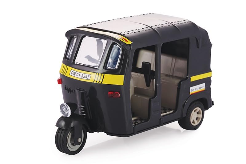 TECHZAGE Pull Back Auto Rickshaw Cng Toys For Kids Action Race Play Maintenance Free Taxi, Black (B0CJ3N5G3Q) Amazon Price History, Amazon Price Tracker