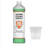 Akut SOS Clean ULTRA CLEAN CARPET Teppichreiniger Hochleistungskonzentrat Textilreiniger Carpet Cleaner 1L + Gratis CHIMP TOOLS Messbecher
