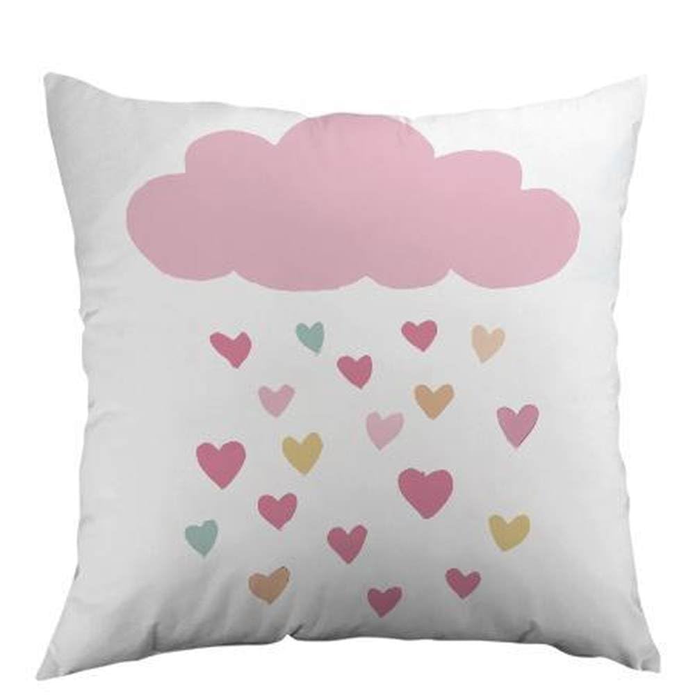 Cushion Covers 45 X 45 Cloud Square Cushions With Covers,Sofa Pillows Decorative Soft Linen Outdoor Cushion Covers,Pillowcase For Couch,Bedroom With Invisible Zipper,18X18 Inches