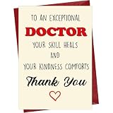 Cheerin Thank You Card – Appreciation Gift for Physician – For National Doctors Day and Physician Appreciation Gifts – Thank You Gift for Doctor