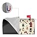 Fire Tools Print Mailbox Covers Magnetic Large Size 25.5X21 Inch, Letter Box Cover Mailbox Post Box Wraps Yard Garden Decorations Outdoor Decor