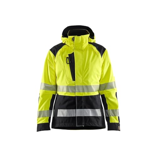 Veste Haute Visibilité Femme coupe-vent ajustée pour éviter le froid au travail