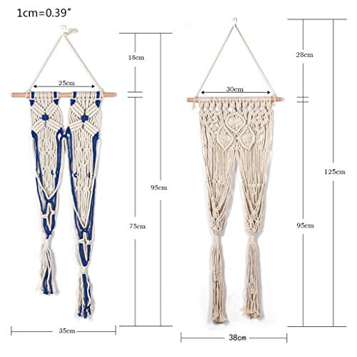 Suspension macramé coco naturelle : optimisez votre espace avec un porte-plante d'intérieur suspendu