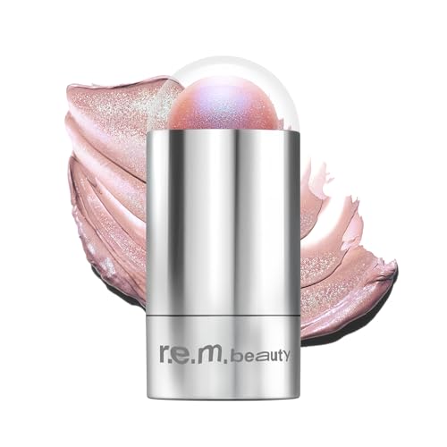r.e.m. beauty by ariana grande Eclipse Glow Stick | Cream Color Stick | Buildable Luminous Finish | Long Wearing Comfort | Antioxidant Rich & Hydrating Formula (Fembot)