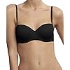 Natori-Womens-Reflex-Strapless-Convertible-with-Bump-Contour-Bra Natori Women's Reflex Strapless Bra with Bump and Removable Straps 774495 Black