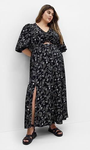 Image of City Chic Women's Plus Size Maxi Dress - Jolene Print