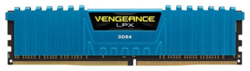 Image of Corsair Vengeance LPX 32GB (4 x 8GB) DDR4 DRAM 2400MHz (PC4-19200) C14 memory kit for DDR4 Systems, Blue