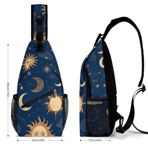 Womens Crossbody Bag, Comfy Adjustable Sling Bag for Shopping, Camping, Fashion Travel Chest Pack2