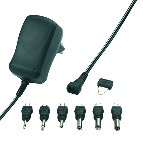 Preisvergleich Produktbild REV 0505551555 Netzgerät, stabilisierendes Universal-Netzgerät, 600mA, Schwarz