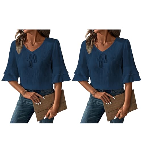 Image of TOPLOT Women's Top | Stylish Shirt Design | Comfortable Western Top| Easy Movement Structure | Trendy Look Styling | Versatile Perfect for Casual & Everyday Fashion (5231)
