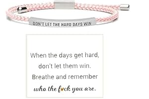 Dont Let The Hard Days Win Bracelet: Empowering Women