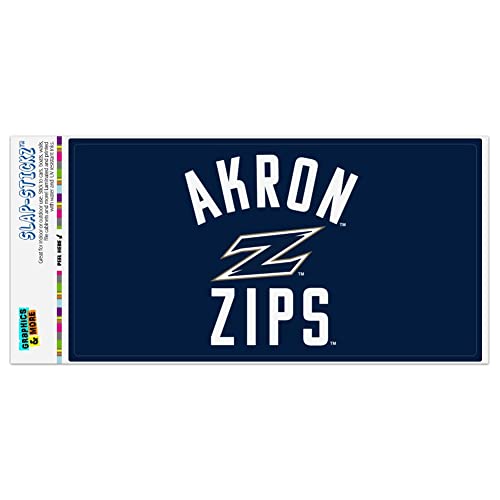 GRAPHICS & MORE University of Akron Zips Logo Automotive Car Window Locker Bumper Sticker