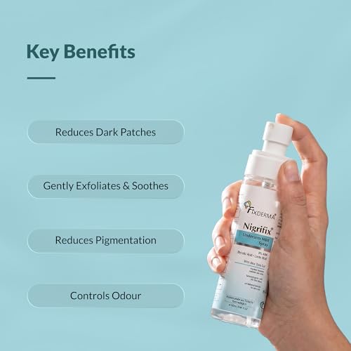 Image of Fixderma Nigrifix Underarm Mist Spray For Dark Underarms Removal 100ml