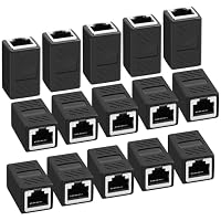 AXFEE – AXFEE RJ45 Kupplung Cat7, 15Stk CAT6 Kupplung Verbinder,Kabe