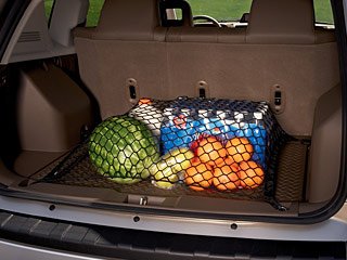Envelope Style Rear Seat Cargo Net Set of 2 Compatible with Jeep Compass Patriot Renegade 2007-2017