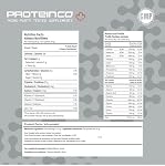 ProteinCo | Pure All Natural Grass-Fed New Zealand Whey Protein Isolate Powder | 27g per serving | Stevia | Gluten & Lactose Free | Low-Calorie | 4 Lbs (Vanilla)
