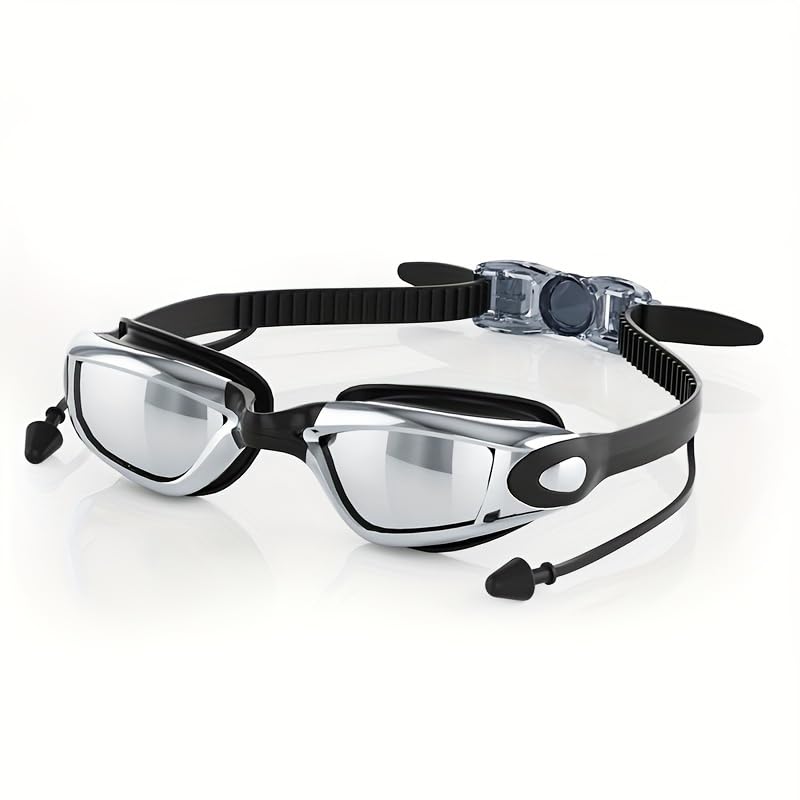 Lunettes de natation pour adultes avec verres en polycarbonate et étanchéité